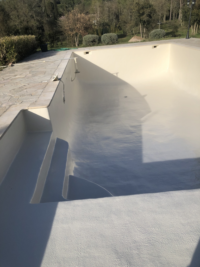 Rénovation piscine en silico-marbreux